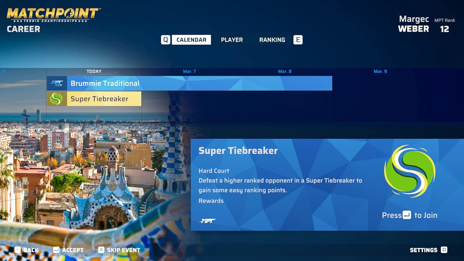 Matchpoint: Tennis Championships - Legends Edition (Fr/Multi In Game)