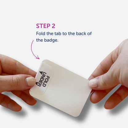 Avery Roll of Self-Adhesive Visitor Badges with Expiring Tabs – 250 Badges on roll. Thermal Printer compatiable.