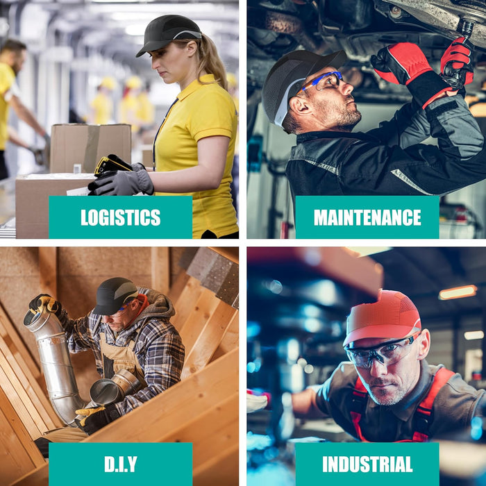 Hardcap Navy Short-Peak Bump Cap