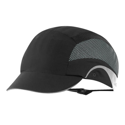 JSP HardCap Aerolite 5cm Short Peak - Black (AAF000-001-100)
