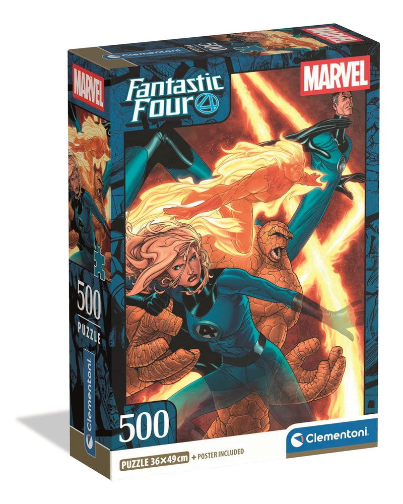 Clementoni 500 Fantastic 4 2025 Compact – Puzzle