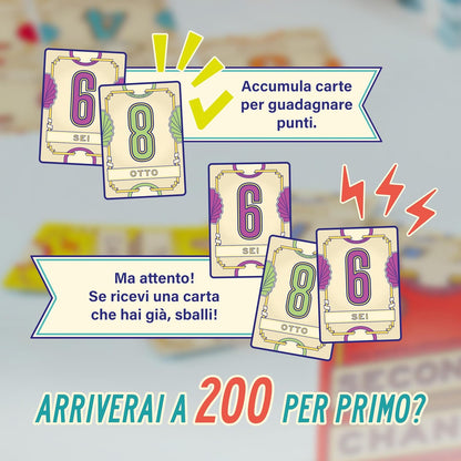 Flip 7 - Gioco di Carte in Italiano per Tutti - Party Game - Gioco Competitivo per 3+ Giocatori