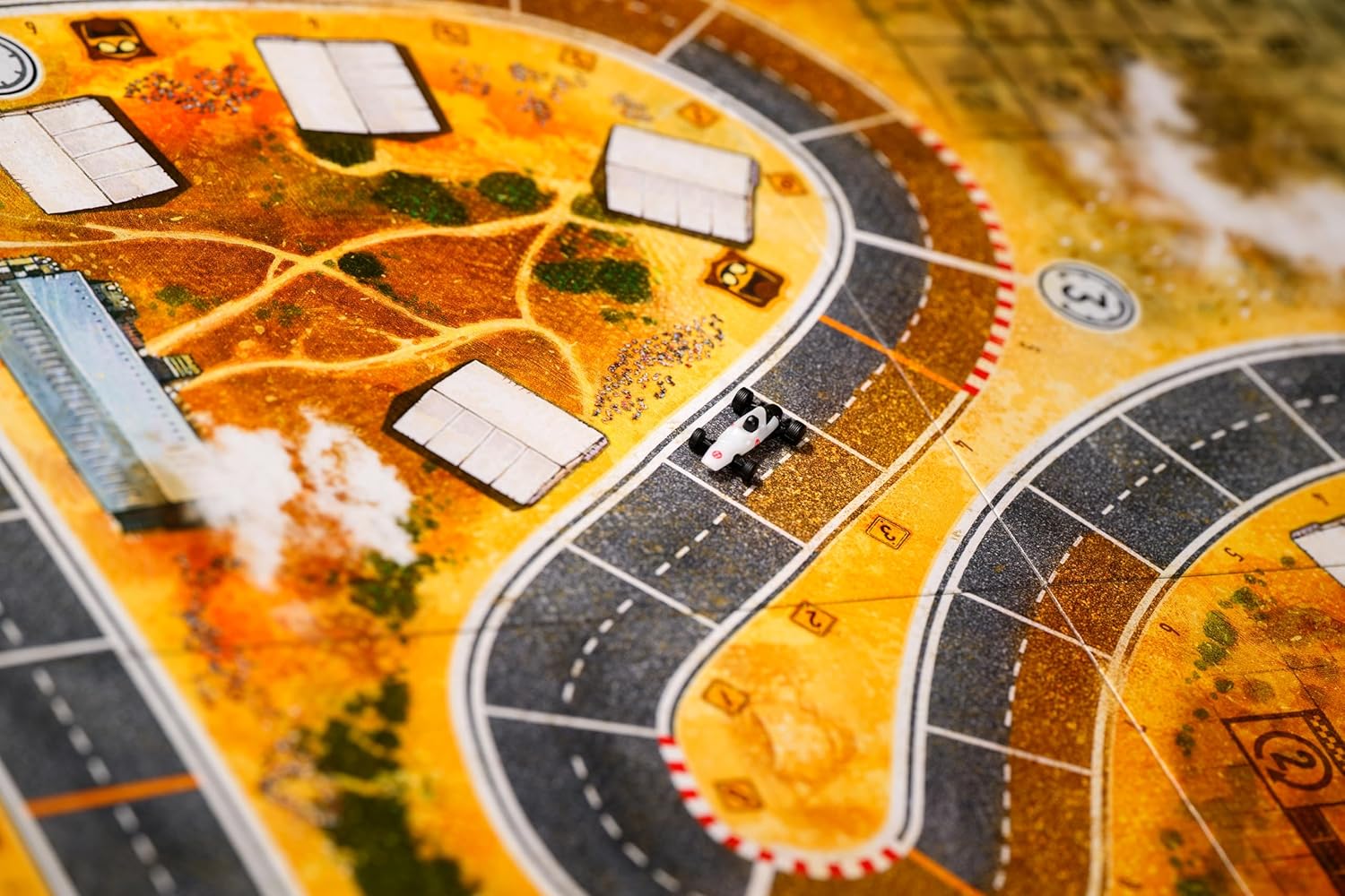 Asmodee | Heat - Rocky Roads | Board Game Expansion | Ages 10+ | 1-7 Players | 30-60 Minutes Playing Time