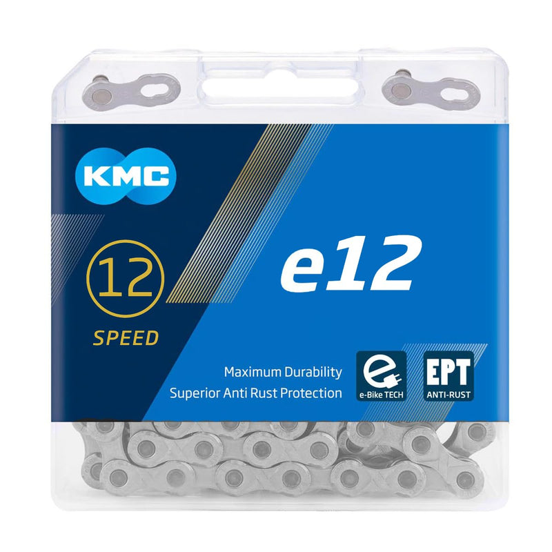 KMC e12 12-Speed e-Bike Chain, 130 Link