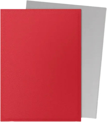 Dragon Shield: Matte - Dual Crimson & Silver (100