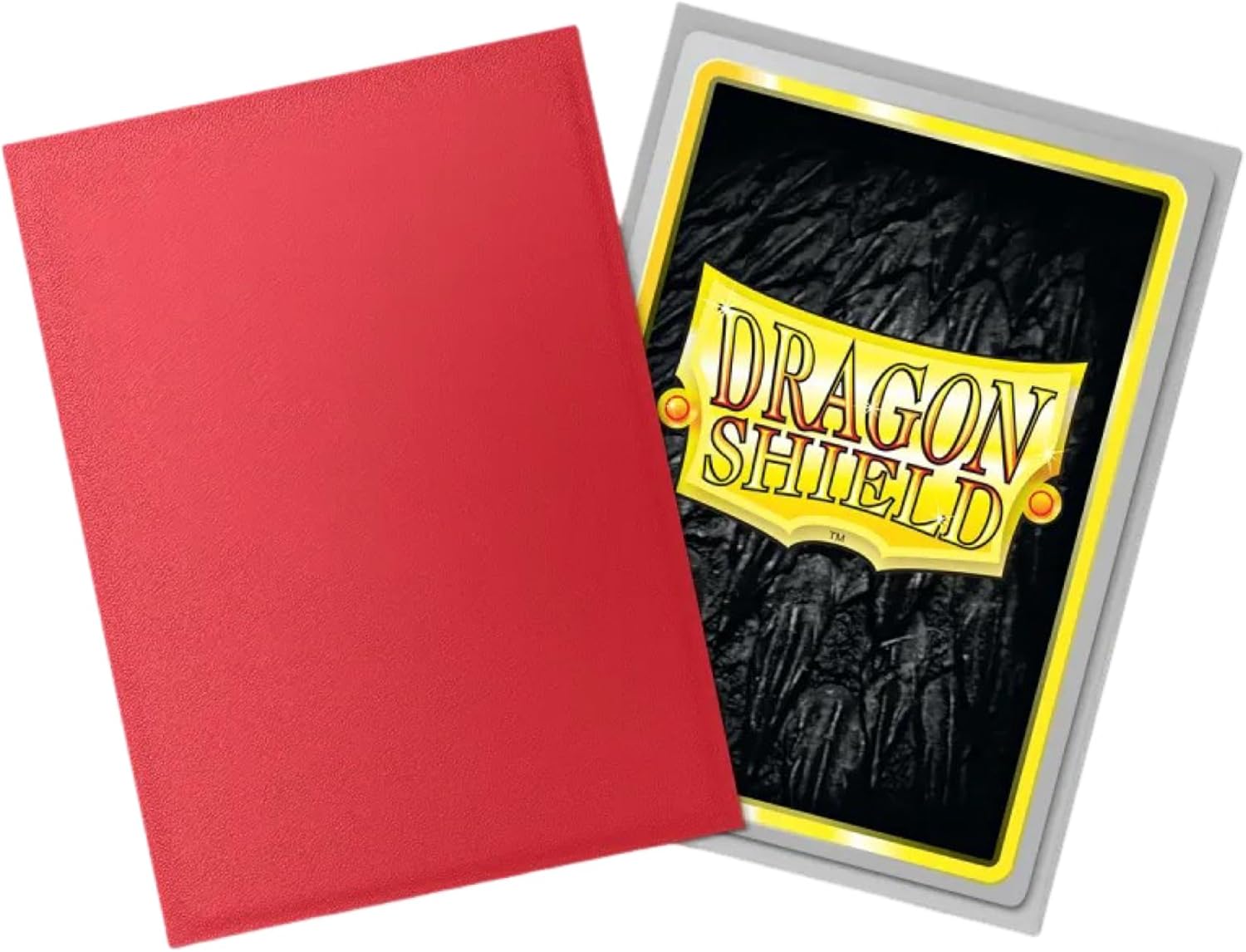 Dragon Shield: Matte - Dual Crimson & Silver (100