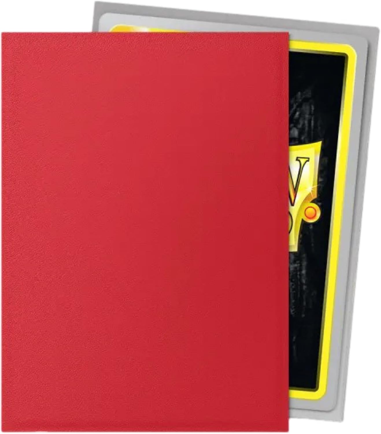 Dragon Shield: Matte - Dual Crimson & Silver (100