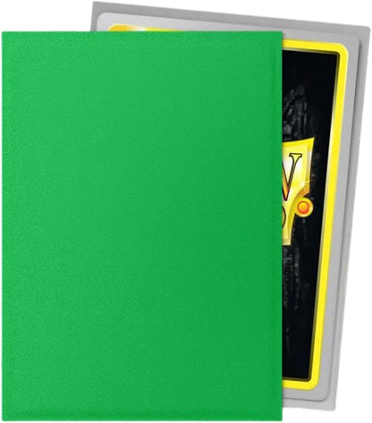 Dragon Shield: Matte - Dual Apple Green & Silver (100
