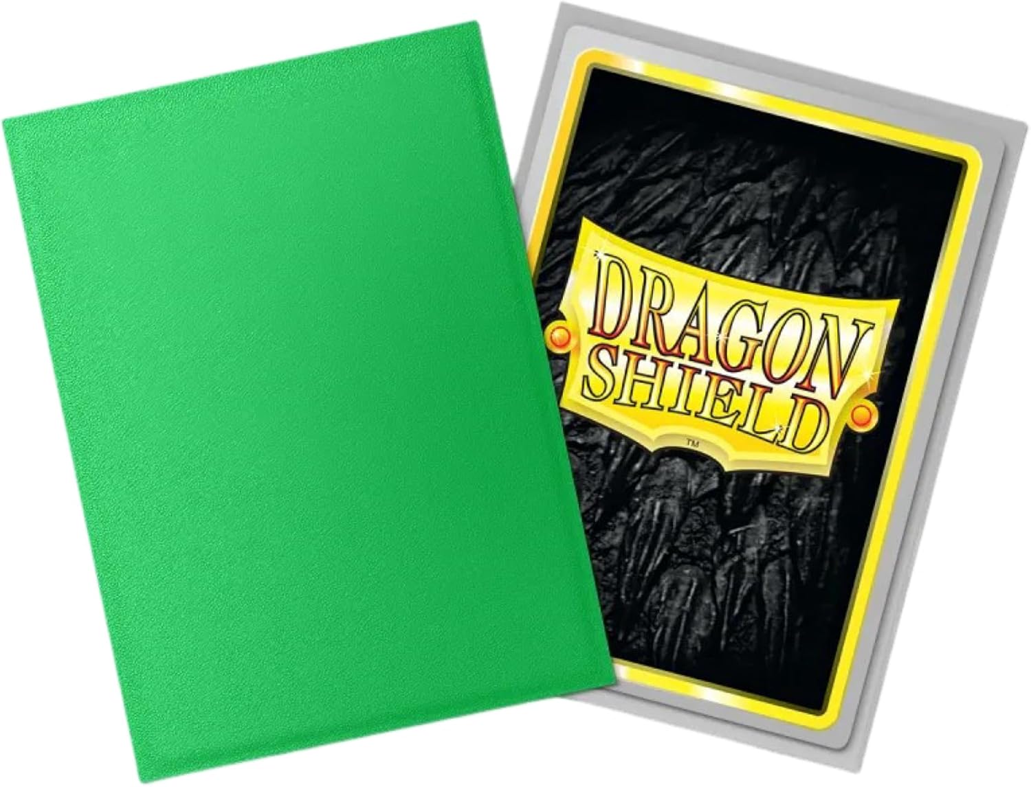 Dragon Shield: Matte - Dual Apple Green & Silver (100