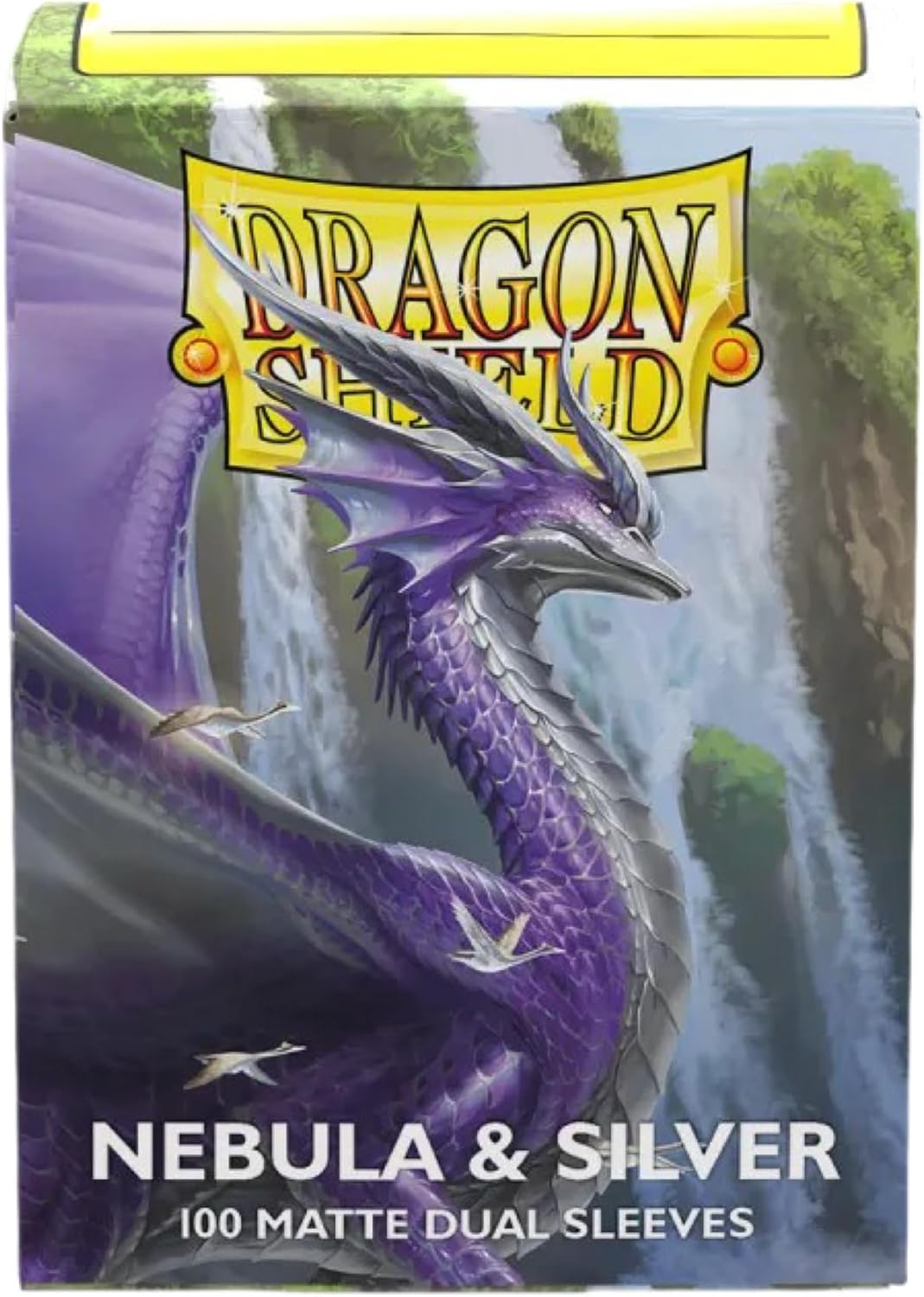Dragon Shield: Matte - Dual Nebula & Silver (100