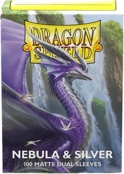 Dragon Shield: Matte - Dual Nebula & Silver (100