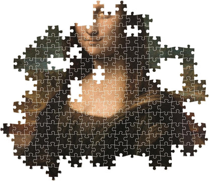 Clementoni Puzzle Museum Mona Lisa 1000 Stücke - Puzzle für Erwachsene 14-99 Jahre, Geschenk für Mann und Frau, Made in Italy, 37085