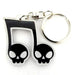 Musical Skulls In Acrilico