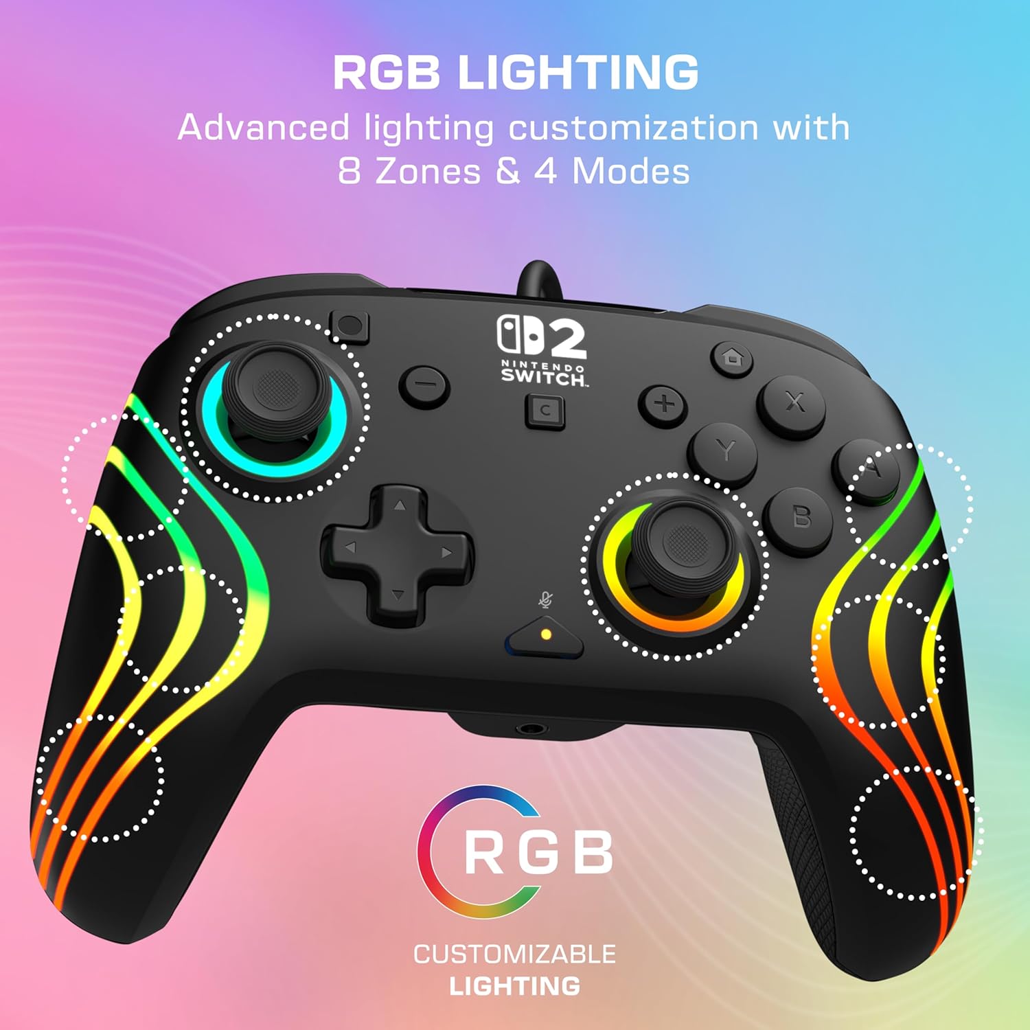 Turtle Beach - Wired Controller - Afterglow Wave (Black)