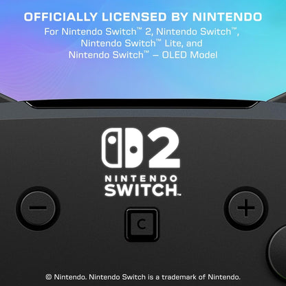 Turtle Beach Afterglow Wave Nero Controller da gaming RGB wireless con licenza ufficiale per Nintendo Switch 2