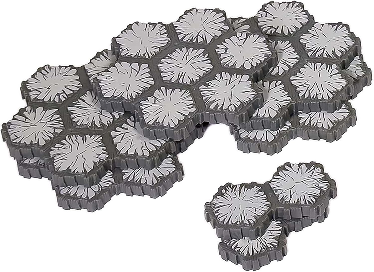 Renegade Games: Heroscape - The Caverns of Valhalla Terrain Expansion - 34pc, Dungeon Hexes & Rocky Outcrops Tiles, Hex-Based Miniature Game Accessory