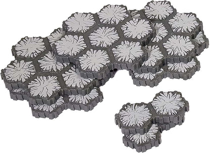 Renegade Games: Heroscape - The Caverns of Valhalla Terrain Expansion - 34pc, Dungeon Hexes & Rocky Outcrops Tiles, Hex-Based Miniature Game Accessory