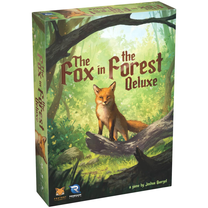 Renegade Games : The Fox in The Forest Deluxe Edition - Trick Taking Card Game, New Modules & Illustrations, Special Cards, Ages 10+, 2 Players