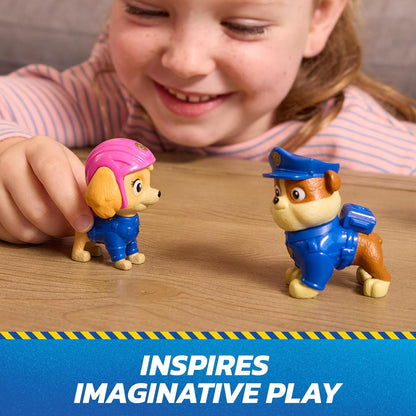 Paw Patrol Search & Rescue Team Pack with 7 Collectible Action Figures, Including Ryder and 6 Pups, Kids Toys for Boys and Girls Ages 3 and Up