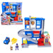 PAW Patrol - Pup Squad Search & Rescue Politiebureau - Speelset met Racer Chase Humdinger & Kattenvriendje - Speelsets