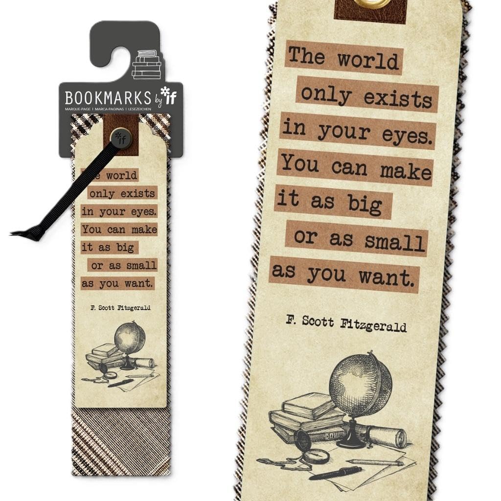 Academia Bookmarks - The World Only Exists