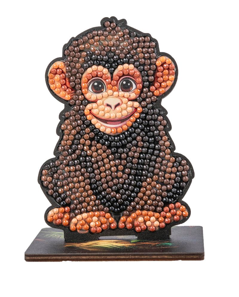 Chimp Crystal Art Buddy