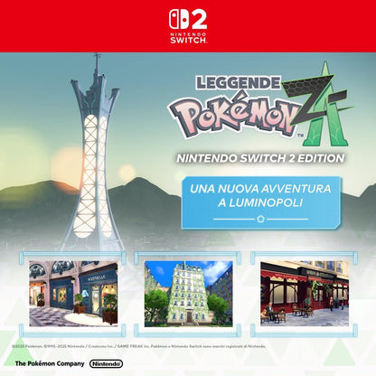 Leggende Pokémon: Z-A Nintendo Switch 2 edition - Ed. Italiana - Versione su scheda