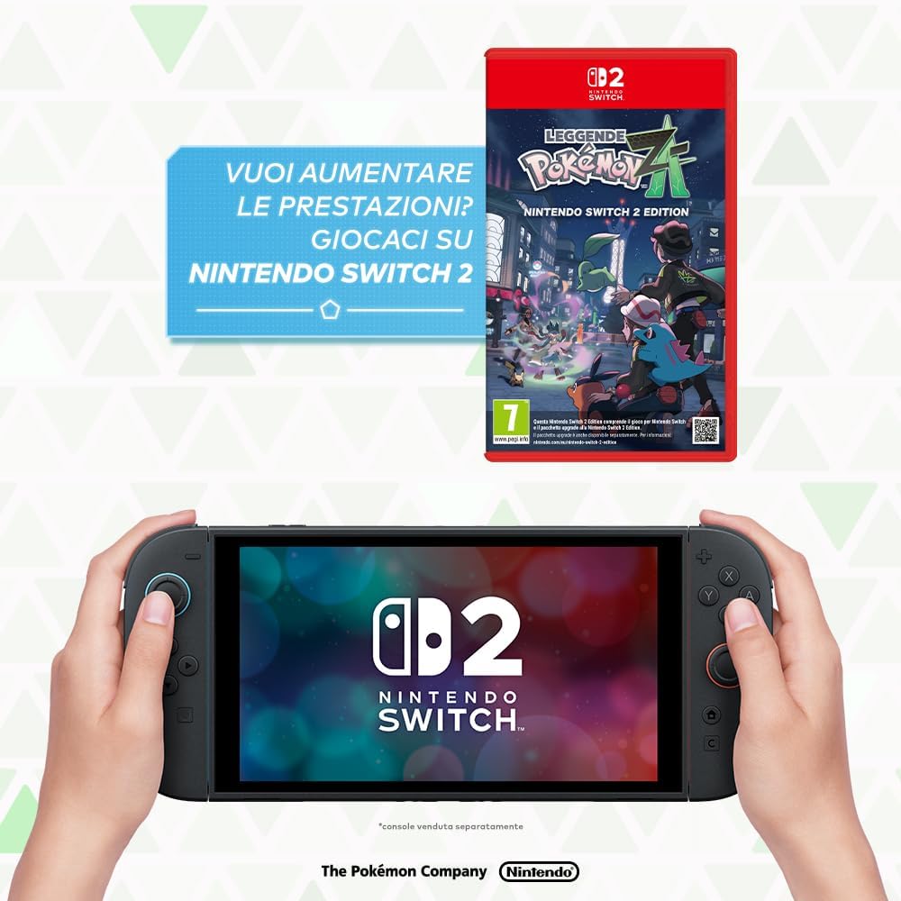 Leggende Pokémon: Z-A, Videogioco Nintendo, Ed. Italiana, Versione su scheda