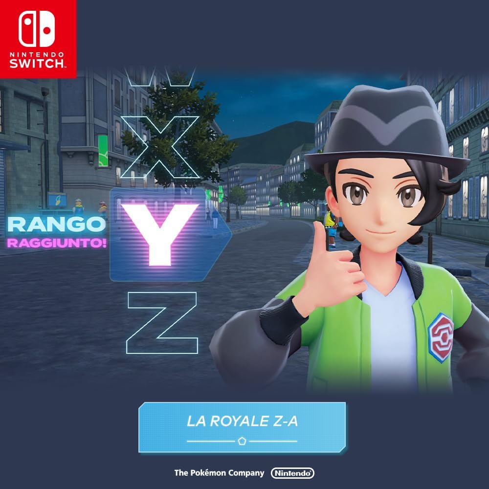 Leggende Pokémon: Z-A, Videogioco Nintendo, Ed. Italiana, Versione su scheda