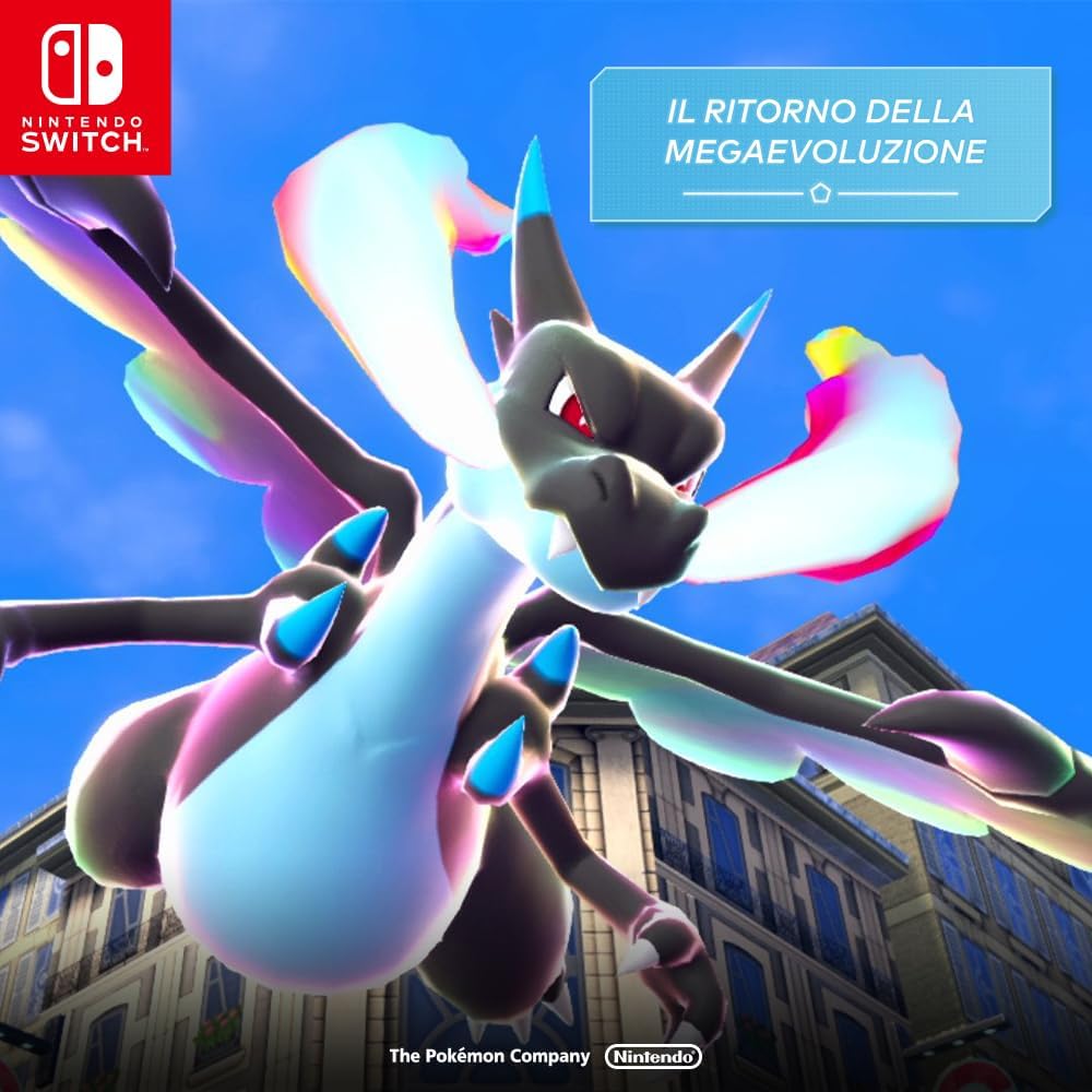 Leggende Pokémon: Z-A, Videogioco Nintendo, Ed. Italiana, Versione su scheda