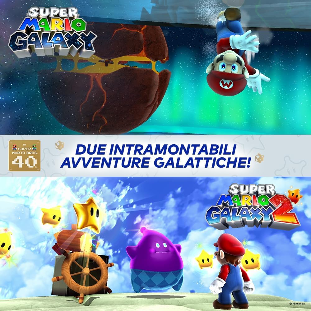 Super Mario Galaxy + Super Mario Galaxy 2