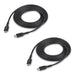 Startech.Com - Usb Cable - Usb-C (M) To Usb-C (M) - Usb 2.0 - 3 A - 2 M - Usb Power Delivery (60W) - Black (Pack Of 2)
