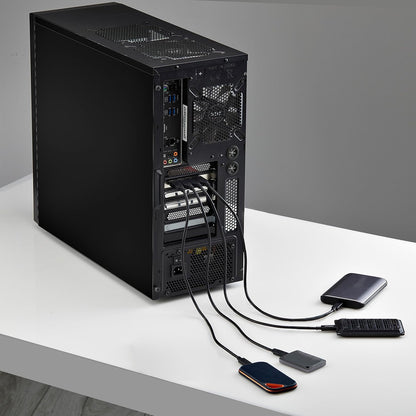 StarTech 4-Port USB-A 10Gbps PCIe Card, 4x Independent USB 3.2 Controllers, PCI Express 3.0 Expansion Card, TAA