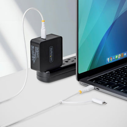 Startech.Com - Usb Cable - Usb-C (M) To Usb-C (M) - Usb 2.0 - 3 A - 2 M - 2-In-1, Usb Power Delivery (60W), Up To 480 Mb