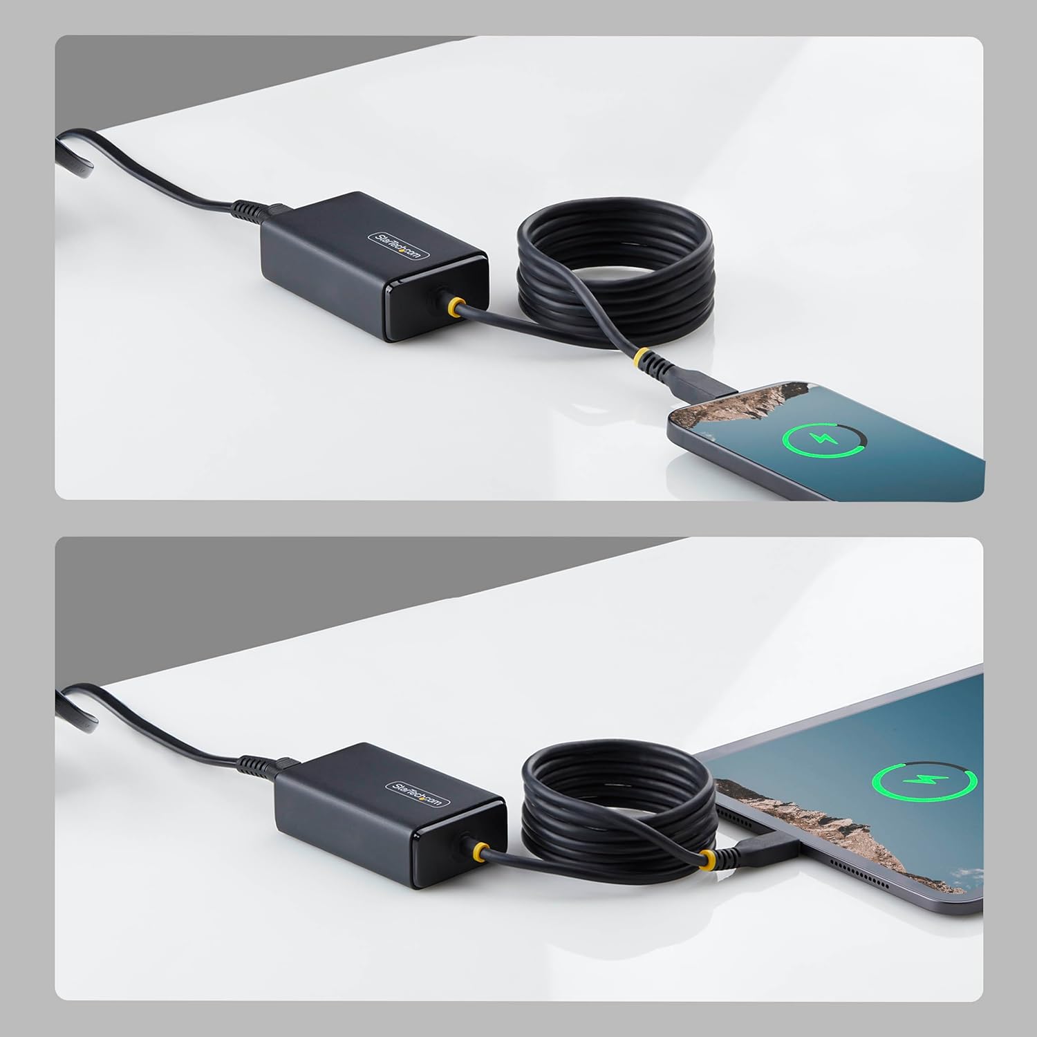 StarTech.com 165LU-USB-C-CHARGER adattatore e invertitore Interno 65 W Nero (65W USB-C LAPTOP CHARGER - 1.5M USB-C TETHERED CABLE