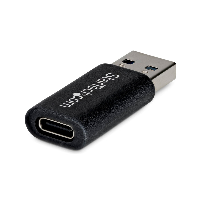 StarTech USB-A to USB-C Adapter, USB-A Male to USB-C Female Converter, USB 10Gbps, 5V 900mA