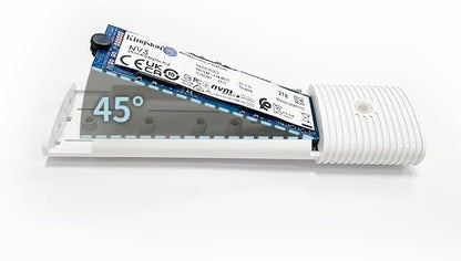 D-Link DSP-111 USB-C M.2 NVMe/NGFF SSD-behuizing, 10 Gbps USB 3.2 Gen 2, gereedschapsvrije installatie, M/B+M-sleutel, ondersteunt 2230/2242/2260/2280, behuizing van aluminiumlegering, tot 4 TB
