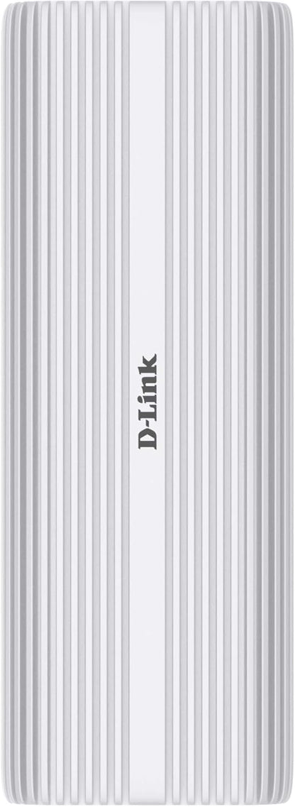 D-Link DSP-411 USB-C 4.0 M.2 NVMe SSD-behuizing, 40 Gbps SuperSpeed, ondersteunt tot 8 TB, MagLev ventilatorkoeling, behuizing van aluminiumlegering, gereedschapsvrije installatie, compatibel met
