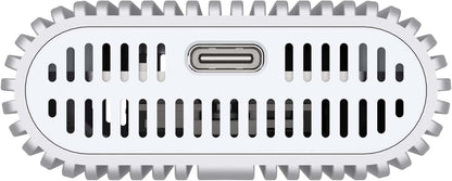 D-Link DSP-411 USB-C 4.0 M.2 NVMe SSD-behuizing, 40 Gbps SuperSpeed, ondersteunt tot 8 TB, MagLev ventilatorkoeling, behuizing van aluminiumlegering, gereedschapsvrije installatie, compatibel met