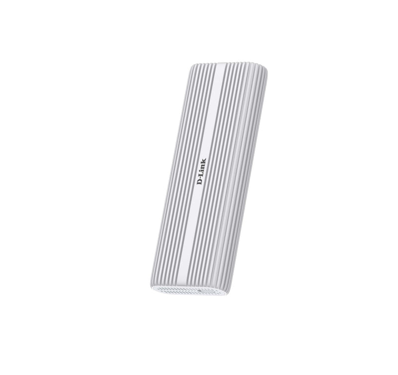 D-Link DSP-411 USB-C 4.0 M.2 NVMe SSD-behuizing, 40 Gbps SuperSpeed, ondersteunt tot 8 TB, MagLev ventilatorkoeling, behuizing van aluminiumlegering, gereedschapsvrije installatie, compatibel met