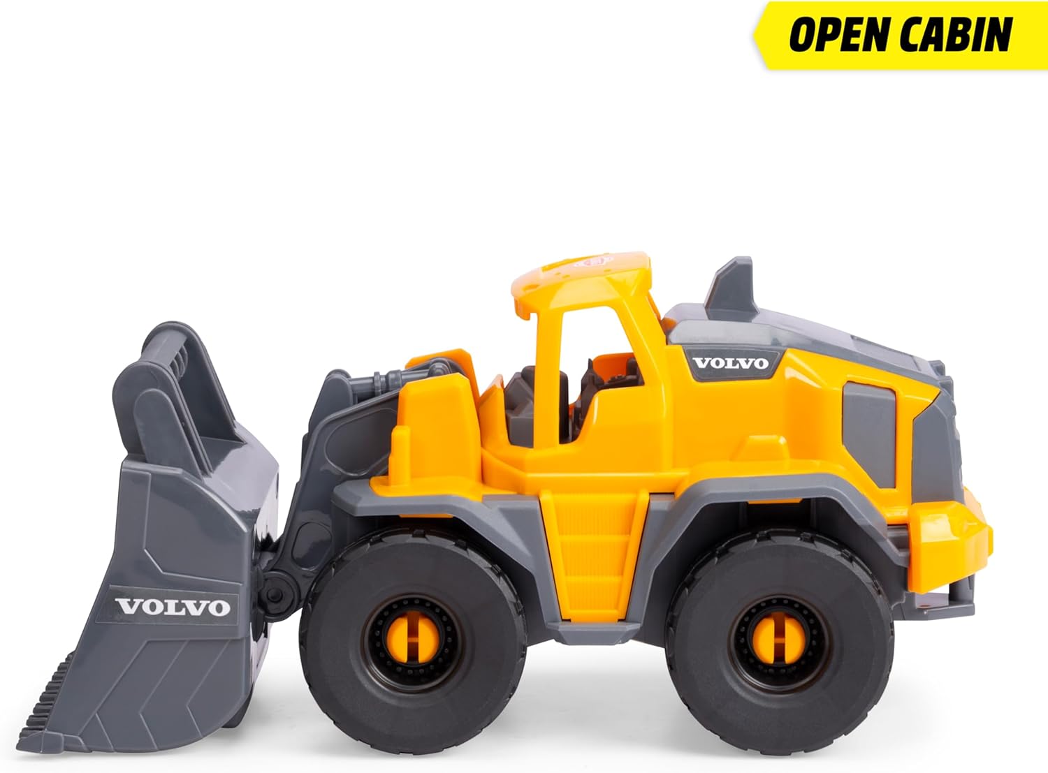 Dickie Volvo FMX schep, 26 cm, met vrijloop, mobiele voorschep, grote kantelbare trommel, open cabine, Volvo-licentie, 3 jaar (203724010