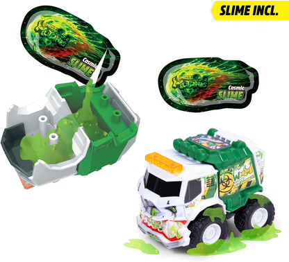 Dickie Toys Motori Mutants - Surprise - 1 Collector Car to Assemble (8.5cm) with 20g Slime and Collection Sheet - 1 Rare Car Possible - Multi Coloured