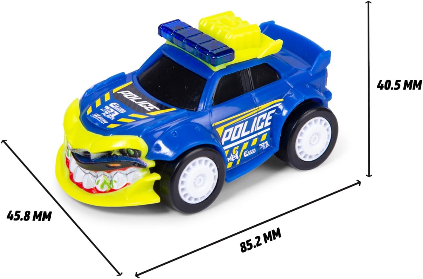 Dickie Toys Motori Mutants - Surprise - 1 Collector Car to Assemble (8.5cm) with 20g Slime and Collection Sheet - 1 Rare Car Possible - Multi Coloured