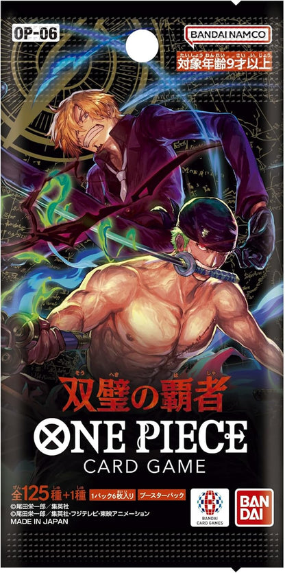One Piece Card Game Twin Champions Op-06 Jap Box 24 Buste
