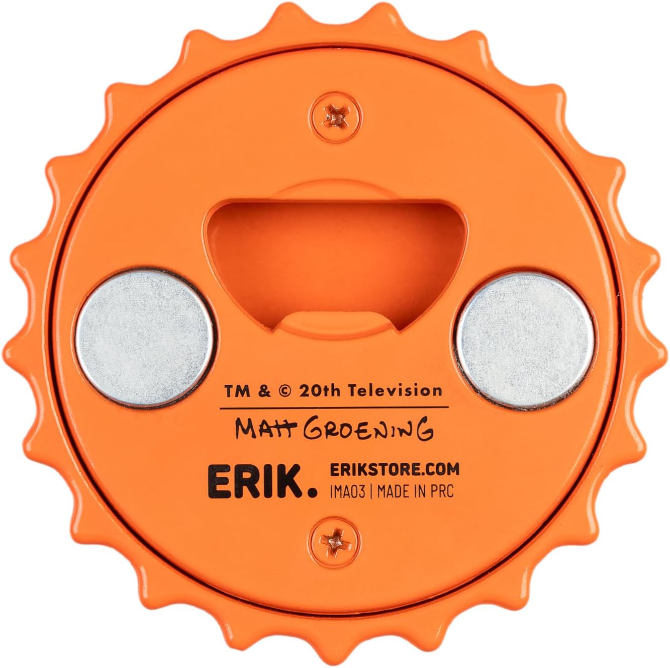 Grupo Erik Magnetic Bottle Opener - The Simpsons Gifts | Fridge Magnets for Adults, Beer Bottle Opener, Duff Beer Gifts for Men | The Simpsons Merchandise