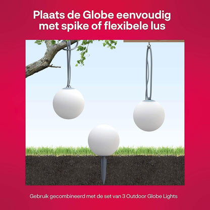 Innr - Smart Outdoor Globe Light - Single Globe - Zigbee