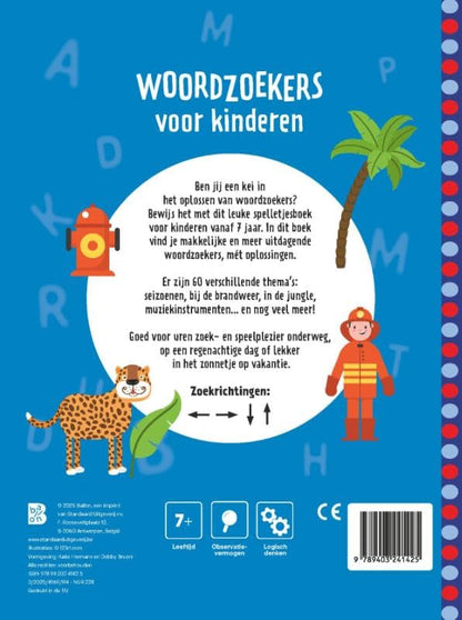 Standaard Uitgeverij - Woordzoekers Voor Kinderen 7+