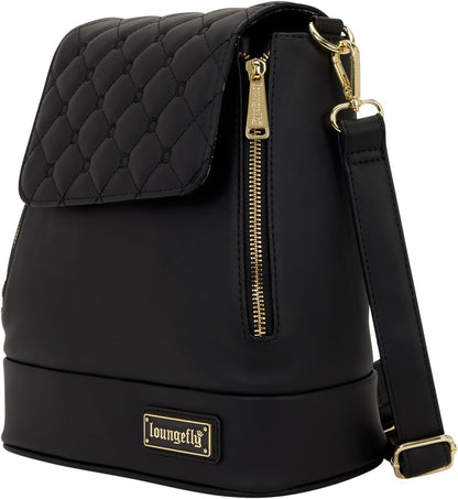 Loungefly The Lilly Black Convertible Mini Backpack & Crossbody Bag