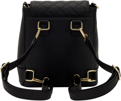 Loungefly The Lilly Black Convertible Mini Backpack & Crossbody Bag
