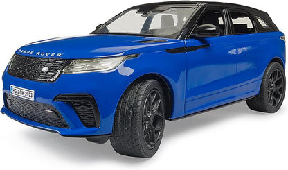 Bruder 02880 Range Rover Velar – 1:16 Scale Off-Road Vehicle Toy, Compatible with Bruder Figures & Accessories, Ages 3+, Blue